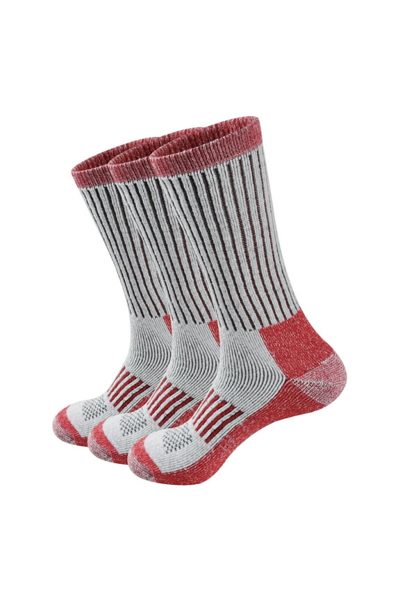 Men's Boot Socks Hiking Socks, Wool Blend, Moisture Wicking