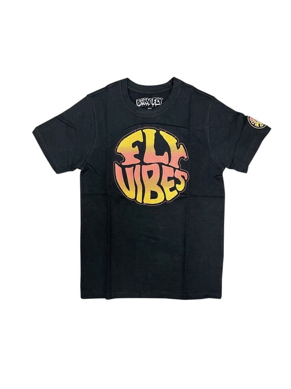 Men's Born Fly Black Fly Vibes T-Shirt - XL