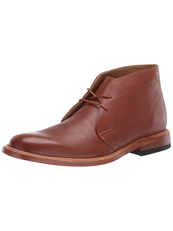 Men's Bostonian No16 Soft Chukka Boot Tan Full Grain Leather 10 M