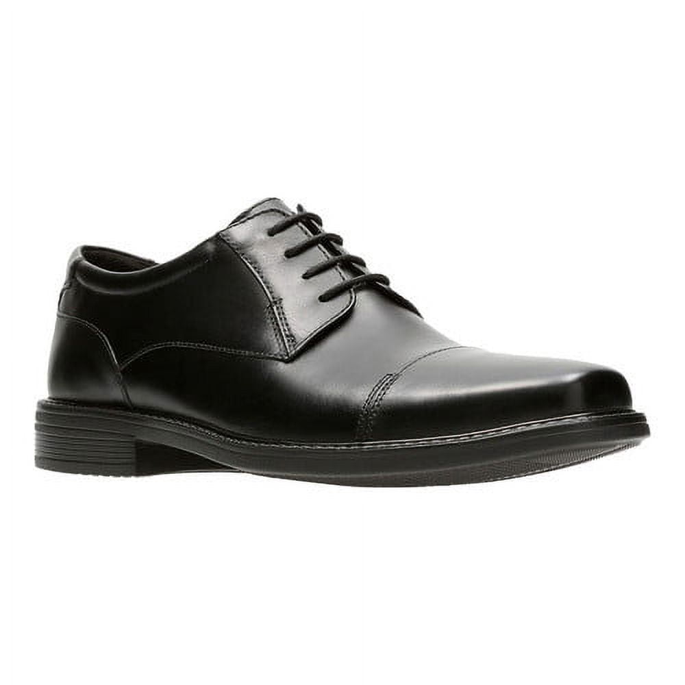 Bostonian Men\'s Cap Toe Black Leather Dress Shoes Lace Up Size 10 Bostonian Classic Men main image 4