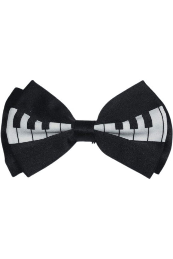 Men's Bow Tie J.Valintin Tuxedo or Business #Bt11 Musical Piano Design
