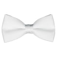 thumbnail image 1 of Men's Bow Tie Solid Color Wedding Ties Adjustable Pre-Tied Formal Tuxedo Bowties, 1 of 2