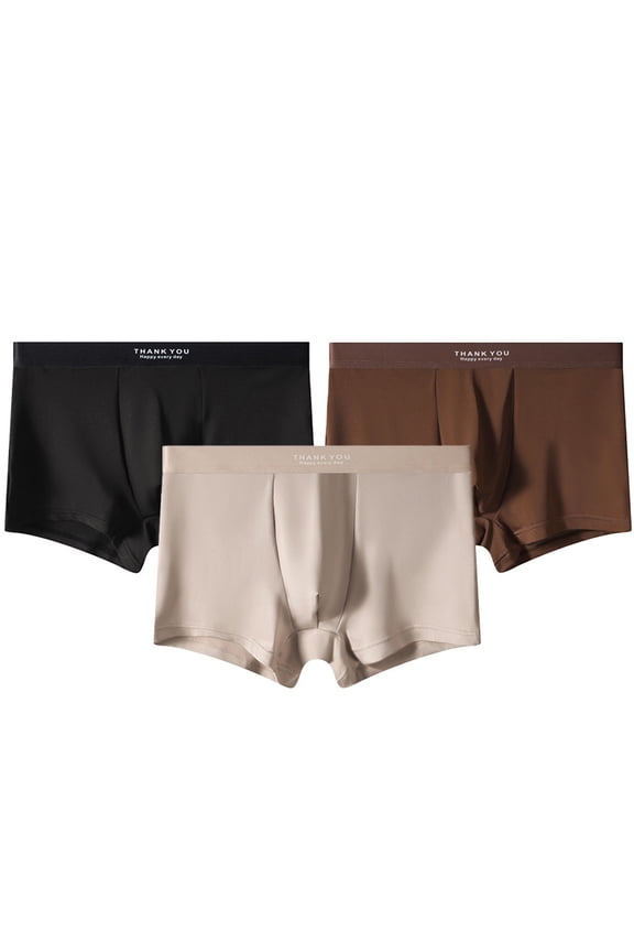 Men's Boxer Briefs 3 Pack Lightweight Moisture Wicking Stretch Underpants