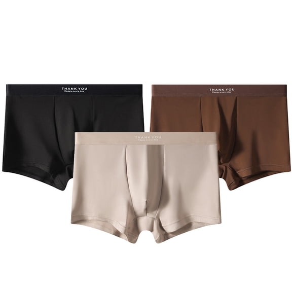Men's Boxer Briefs 3 Pack Lightweight Moisture Wicking Stretch Underpants