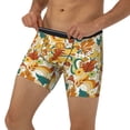 thumbnail image 1 of Men's Boxer Briefs, 70s Groovy Hippie Soft and Breathable Mens Underwear Boxer Briefs With Widen Waist, 1 of 5
