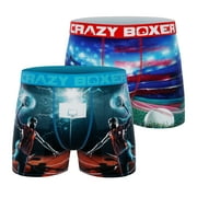 Mens Boxer Briefs - ALL STAR - PACK X2 BASEBALL + BASKETBALL
