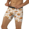 thumbnail image 1 of Men's Boxer Briefs, Autumn Harvest Baskets Soft and Breathable Mens Underwear Boxer Briefs With Widen Waist, 1 of 5