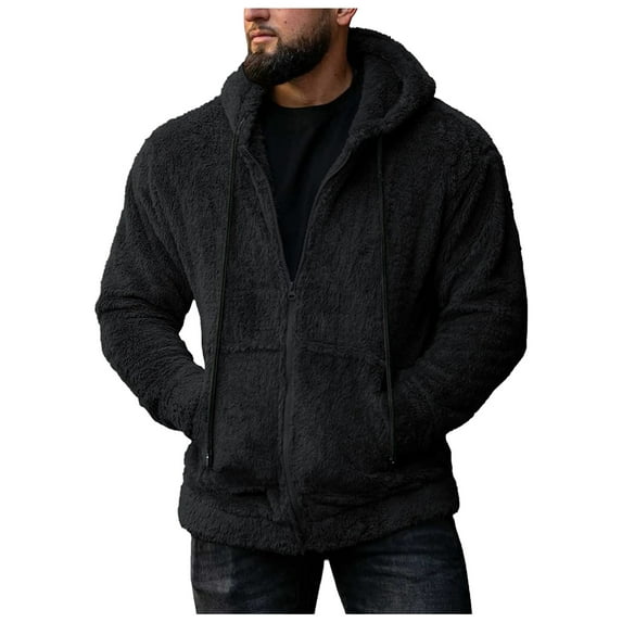 Men's Boxer Briefs Big Mens Jacket Mens Big And Tall Jackets Lightweight Clothes Fashion Casual Jackets Outerwear Zip up Jacket 370z Men's Tall Mends Winter Black 2XL