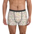 thumbnail image 1 of Men's Boxer Briefs, Bike Pattern penny Soft Comfy Mens Underwear Boxer Briefs Breathable With Widen Waist, 1 of 7