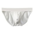 thumbnail image 1 of Men's Boxer Briefs Briefs Mens Bulk Underwear Men Stretch Microfiber Underwear Men Pack Cool for Sexy for Pack Large Hairy White XL, 1 of 3