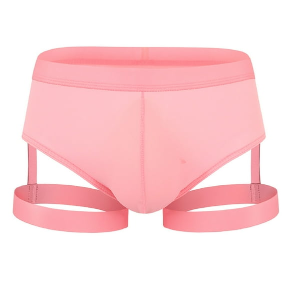 Men's Boxer Briefs Bulk Underwear Men Underpants Briefs Underwear Mens Men Brief No Ride up Spandex beneath Athletic Molasses with inside Them Wading Light Pink M