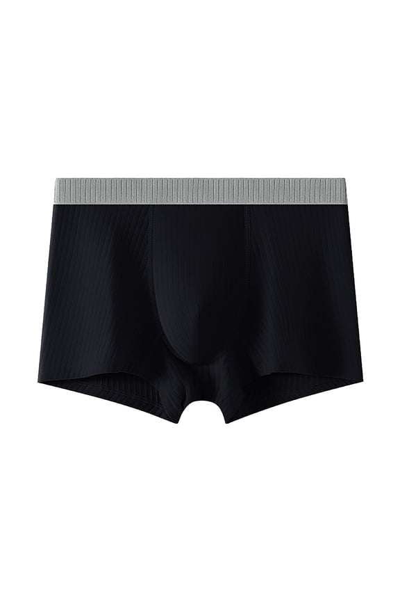 Men's Boxer Briefs Bunker Underwear for Him Men Panties Men S Briefs Y Wick Mens Underwear Men's Y Fit Shirt for beneath Panties Trunks Black 2XL