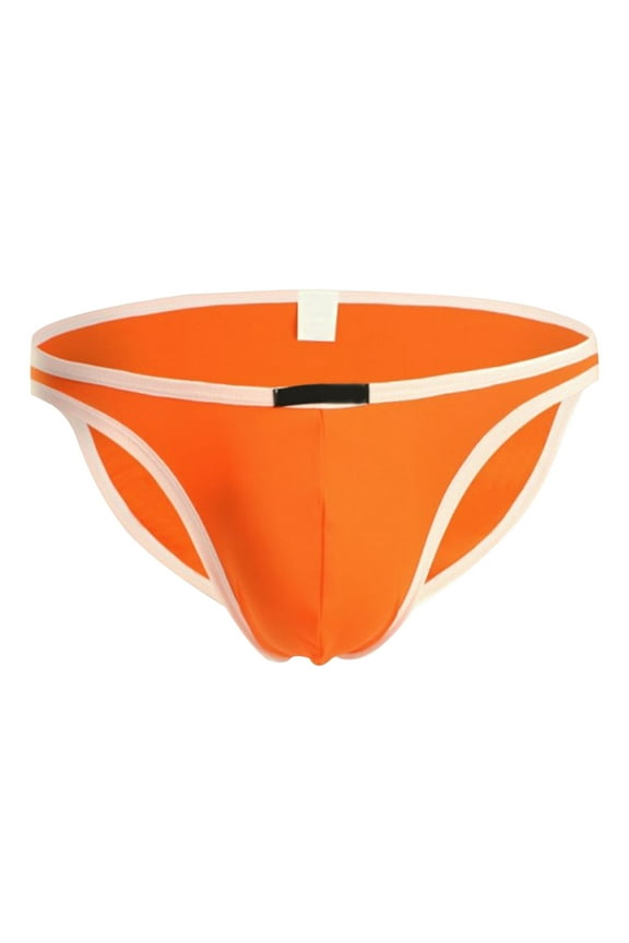 Men's Boxer Briefs C9 Mens Underwear Who Underwear Mens Comfort Pouch Back Door Brief for Men Get It before Christmas 3xl Underpants Briefs Deliver Today Athletic Orange M