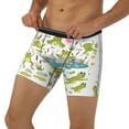 thumbnail image 1 of Men's Boxer Briefs, Cartoon Frogs Soft and Breathable Mens Underwear Boxer Briefs With Widen Waist, 1 of 5