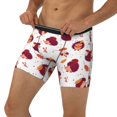 thumbnail image 1 of Men's Boxer Briefs, Cartoon Hedgehogs Soft and Breathable Mens Underwear Boxer Briefs With Widen Waist, 1 of 5