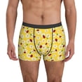 thumbnail image 1 of Men's Boxer Briefs, Chamomile And Ladybug Soft Comfy Mens Underwear Boxer Briefs Breathable With Widen Waist, 1 of 7