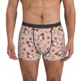 thumbnail image 1 of Men's Boxer Briefs, Christmas Gnomes Santa Claus Soft Comfy Mens Underwear Boxer Briefs Breathable With Widen Waist, 1 of 7