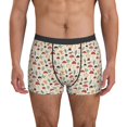 thumbnail image 1 of Men's Boxer Briefs, Colorful Autumn Soft Comfy Mens Underwear Boxer Briefs Breathable With Widen Waist, 1 of 7