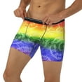 thumbnail image 1 of Men's Boxer Briefs, Colorful Tie Dye Soft and Breathable Mens Underwear Boxer Briefs With Widen Waist, 1 of 5