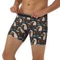 thumbnail image 1 of Men's Boxer Briefs, Cute Alpaca Soft and Breathable Mens Underwear Boxer Briefs With Widen Waist, 1 of 5