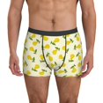 thumbnail image 1 of Men's Boxer Briefs, Cute Delicious Pear Soft Comfy Mens Underwear Boxer Briefs Breathable With Widen Waist, 1 of 7