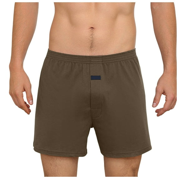 Men's Boxer Briefs G Station Underwear y Son under Shorts for Men Men Underwear Brief Nasty Pig Brief Mens Sports M Items Boyfriend Recent under Shorts for Solid Color Pants Loose Coffee L