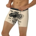 thumbnail image 1 of Men's Boxer Briefs, Let The Adventure Begin Soft and Breathable Mens Underwear Boxer Briefs With Widen Waist, 1 of 5