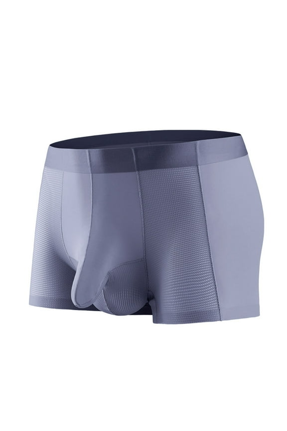 Men's Boxer Briefs Men Briefs I Fit Mens C Ring Men Brief Underwear Pack Underpants under Garments Tall Mens Underwear 3xl Natural Feelings Comfort Soft Blue M