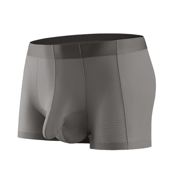 Men's Boxer Briefs Men Briefs I Fit Mens C Ring Men Brief Underwear Pack Underpants under Garments Tall Mens Underwear 3xl Natural Feelings Comfort Soft Dark Gray M