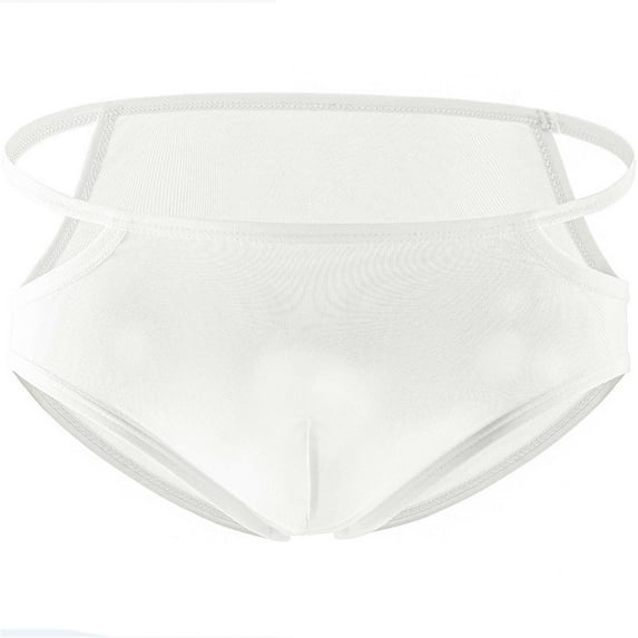 Men's Boxer Briefs Men Briefs for Men Pack Microfiber Pack Bar for Underpants Underwear Male Adult Underwear Recent Mens Brief Breathable Men's A White S