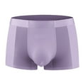 thumbnail image 1 of Men's Boxer Briefs Men Briefs Size Medium Mens Underwear Packs Brief for Men Full Cut Underwear Mens Long Belle Men's Brief Thin Male under Wear Purple 3XL, 1 of 2
