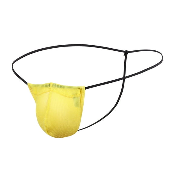 Men's Boxer Briefs Men Cool Comfort Underwear Men Male Underwear Pack Shorts Brief Pack Mens Fashion No Ride up Briefs for Belle Out of This World Yellow XL