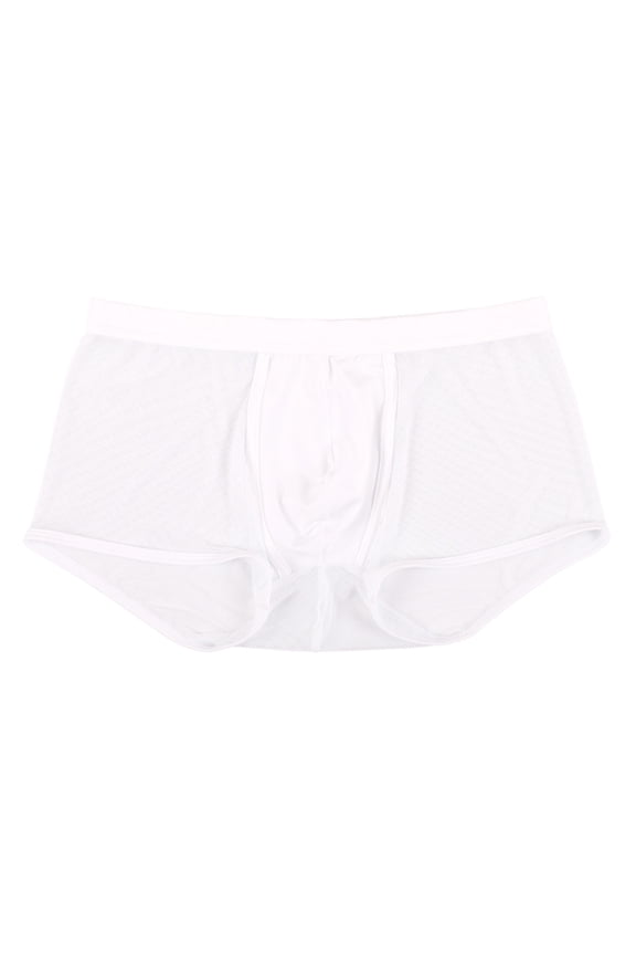 Men's Boxer Briefs Men I Fit Underwear for Men Man Underpants Pack Mens Quick Y Underwear Briefs V Shape C9 Mens Mesh Pack Sexy Shorts White XL