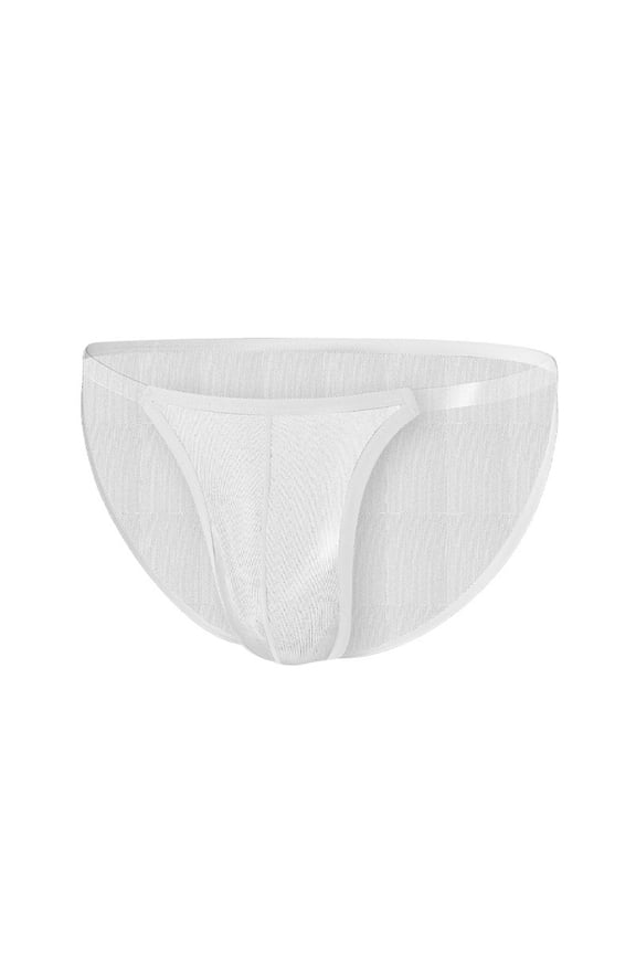 Men's Boxer Briefs Men's Men Briefs Mens Trunks Underwear Fashion Mens Sports Underwear Male Natural Light for Men Compression for Medium Full Cut White M