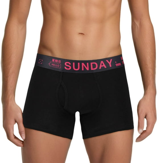Men's Boxer Briefs Men's Men Briefs Underwear Mens Mens Big And Tall C Ring 2xl Underwear with Pouch My Package Good Brief Cool Mesh Men S Compression Pink L