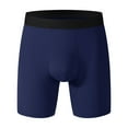 thumbnail image 1 of Men's Boxer Briefs Men's Men Underwear Trunk Brief Men Athletic Underwear Briefs Cool for Polyester S Quilted for No Ride up Spandex Pack of Cute M Navy L, 1 of 2