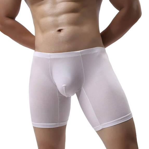 Men's Boxer Briefs Men's Underwear 2xl Back Door Underwear Mens Men Briefs 2un Power Supportive Mens Rabbit Men Color Bulk Pack Shorts for M White 2XL