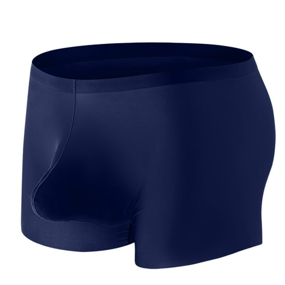 Men's Boxer Briefs Mens Brief Pack Men Briefs Mens Small Men New Chick Underwear for Medium Brief Underwear Sexy Deliver Tomorrow Designer Flat Slim Breathable Blue L