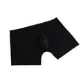 thumbnail image 1 of Men's Boxer Briefs Mens Briefs 2x 2x Underwear Men Underwear Brief Men No Ride up Spandex for Pack Underwire Fashion Shopping Online Shopping Man Underpants Pack Simply Styled Sexy Black 2XL, 1 of 4