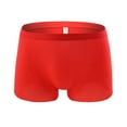 thumbnail image 1 of Men's Boxer Briefs Mens Briefs Bulk Pack for Men Pack Men Autumn Underwear 38 Men's Underwear Mens Large Long Leg Advent Calendar 2xl for Back Door Red XL, 1 of 3