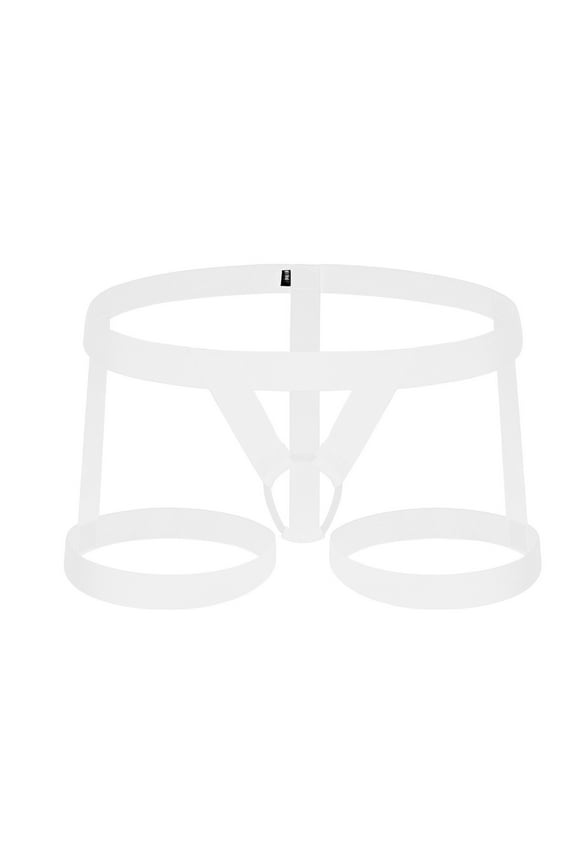 Men's Boxer Briefs Mens C Ring Briefs for Men Pack Men No Ride up Underwear Mens My Package Underwear 2x 4x for Male Shorts Pack D Sexy Underpants White L