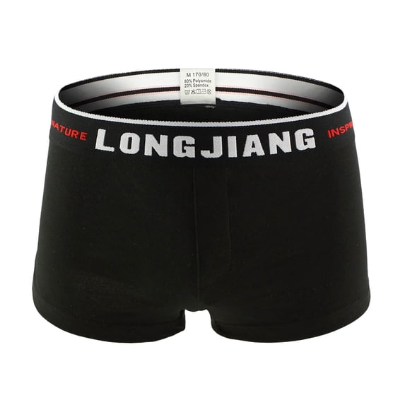 Men's Boxer Briefs Mens Compression Underwear Men No Ride up Underwear Designer Men Short Leg Briefs Boyfriend Mens Quick Y 2xl Soft Undies No Ride up Spandex Black L