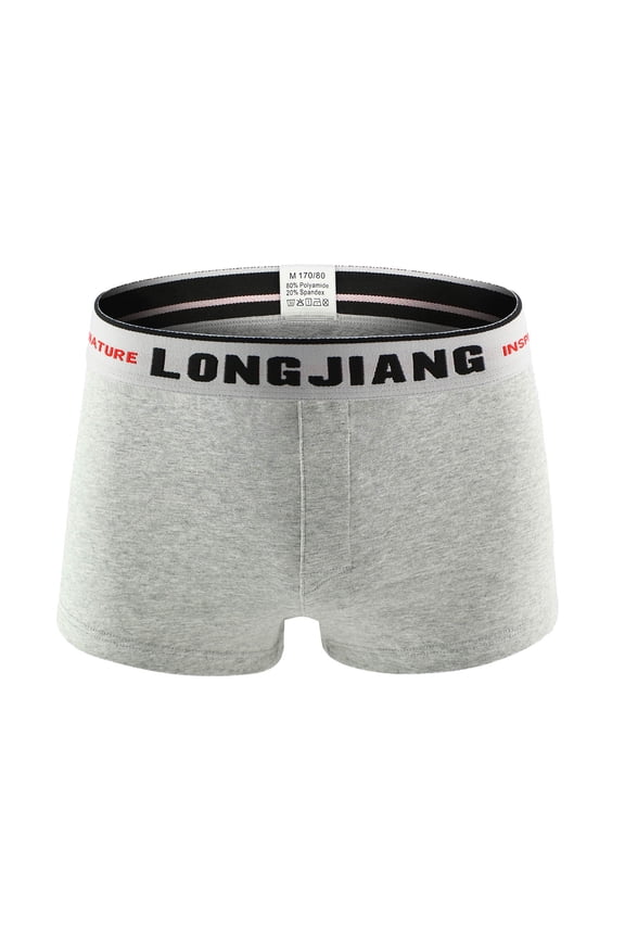 Men's Boxer Briefs Mens Compression Underwear Men No Ride up Underwear Designer Men Short Leg Briefs Boyfriend Mens Quick Y 2xl Soft Undies No Ride up Spandex Grey S