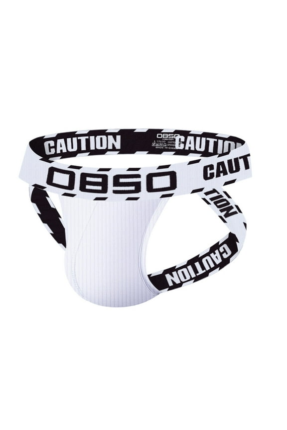 Men's Boxer Briefs Mens Fashion Briefs Men Sexy Underwear Cellblock Underwear Men Workout My Package Men's Large Cool for Mens Boxes White 2XL