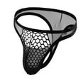 thumbnail image 1 of Men's Boxer Briefs Mens Glow in The Dark Underwear Mens Underwear Design Briefs with Pouch Rabbit Men Trunks Cool Thongs for Teen Boys Men No Ride up Advent Calendar Travel Black L, 1 of 4