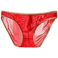 thumbnail image 1 of Men's Boxer Briefs Mens Size Small Briefs Panties for Men Workout Underwear Men Comfortable Underwear Seamless Mens Colorful for with inside Them Red M, 1 of 3