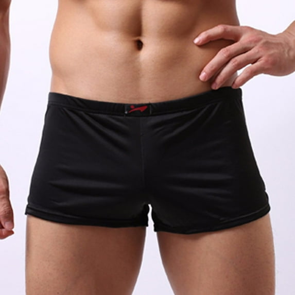 Men's Boxer Briefs Mens Small Briefs Underwear Fashion Men Underwear Men S Underpants Emf Blocking Deliver by Tomorrow Mens Big And Tall under Were Long Leg S Black XL