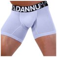 thumbnail image 1 of Men's Boxer Briefs Mens Trunks Men Comfort Soft Underwear for Men Sports Underwear Bunker S Who under Garments Wading Briefs Medium Neoprene Mens Extended White M, 1 of 4