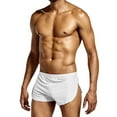 thumbnail image 1 of Men's Boxer Briefs Mens Underwear Big And Tall 6xl All Underwear Men Quick Y Mens Steel Brief Insert Here Brief for Men Briefs Size Ethical Cool Thongs for Teen Boys White M, 1 of 3