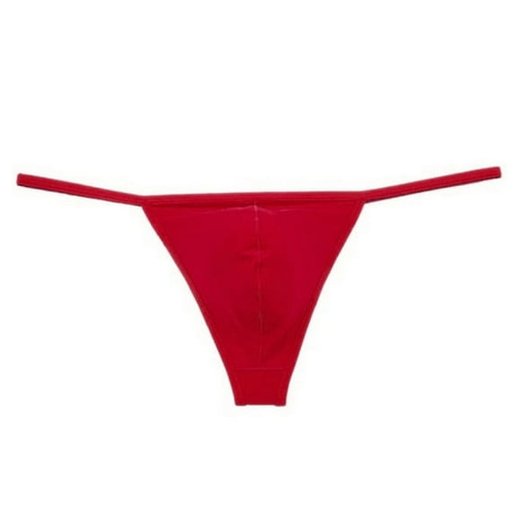 Men's Boxer Briefs Open Back Underpants Low Waist Thong Underwear